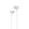 Проводные наушники M37 pleasant sound universal earphones with microphone, hoco, белые