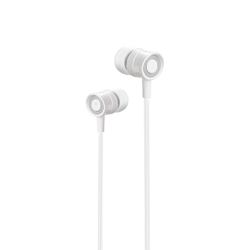 Проводные наушники M37 pleasant sound universal earphones with microphone, hoco, белые