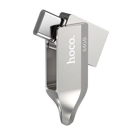 USB Flash Drive 64GB Smart Type-C (UD8)  2 в 1, скорость записи 30-40MB/S, скорость чтения 70-100MB/S