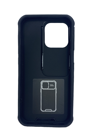 Чехол силиконовый для iPhone 13 Pro (6.1), Camera lens protector series, HOCO, черный