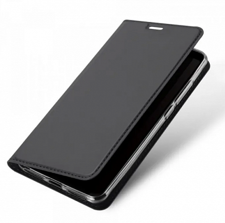 Чехол-книжка для iPhone 12/12 Pro (6.1), DU DU, боковой, серый