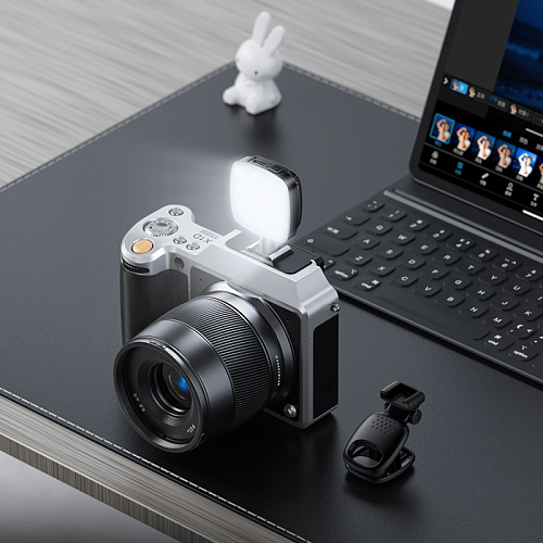 Подсветка портативная для фото/видео, K28, HOCO, свет: холодный, теплый, нейтральный, черный