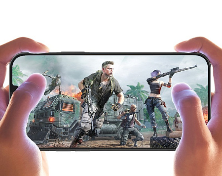 Защитное стекло на iPhone 13 mini (5.4) A28, HOCO, Full screen matte super clear anti-fingerprint, черное