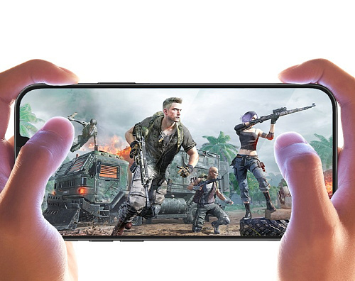 Защитное стекло на iPhone 13 mini (5.4) A28, HOCO, Full screen matte super clear anti-fingerprint, черное