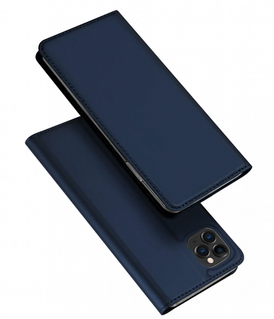 Чехол-книжка для iPhone 11 Pro, DU DU, боковой, синий
