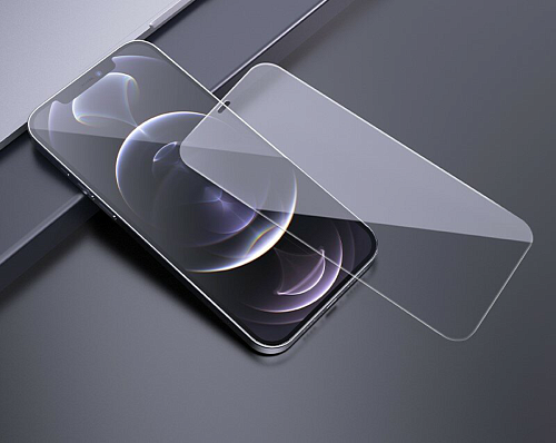 Защитное стекло на iPhone 12 Pro Max (6.7) A22, пленка 2 штуки, Hoco прозрачное