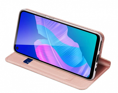 Чехол-книжка для Huawei P40 Lite/Nova 7i/Nova 6SE, DU DU, боковой, розовый