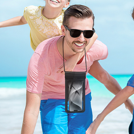 Чехол универсальный влагоустойчивый, HX53, HOCO, совместимость: 7,2 дюйма