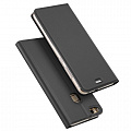 Чехол-книжка для Huawei P10 Lite, DU DU, боковой, серый
