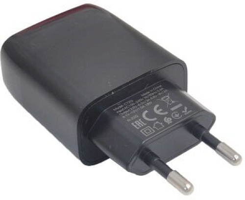 Сетевое зарядное устройство, 1 USB 3.0A (C72Q), HOCO, черный