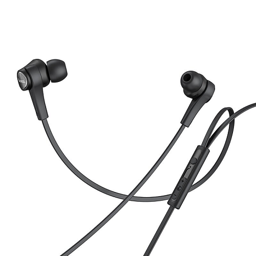 Проводные наушники M66 Passion in-line control eaphones, HOCO черные