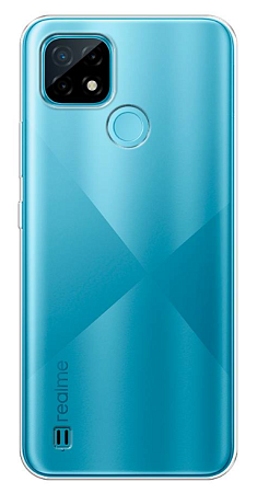 Чехол силиконовый для Realme C21/C21Y/C25Y, X-CASE, прозрачный
