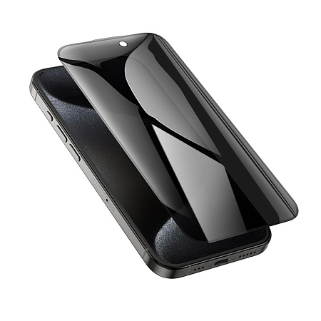 Защитное стекло для iPhone 15 Pro Max, A38, HOCO, 360-degree Privacy, черное