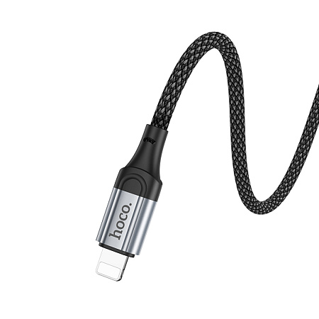 AUX Audio кабель 3,5 мм на Lightning, UPA26, HOCO, черный