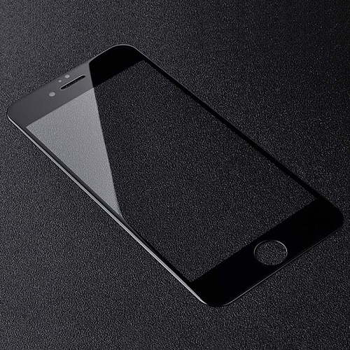 Защитное стекло для iPhone 6 Plus/6S Plus (A1), HOCO, Shatterproof edges, 3D, закруглённое, черное