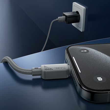 USB Кабель Type-C, HOCO, X113, 1м, серый