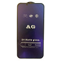 Защитное стекло на iPhone 13 Mini, Anti-blue ray матовый, черное, X-CASE