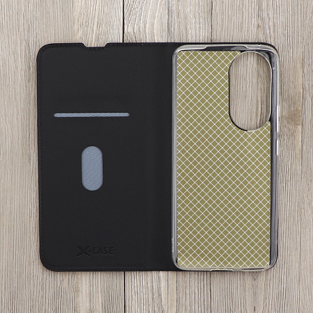 Чехол-книжка для Huawei Honor 90, X-CASE, боковой, черный