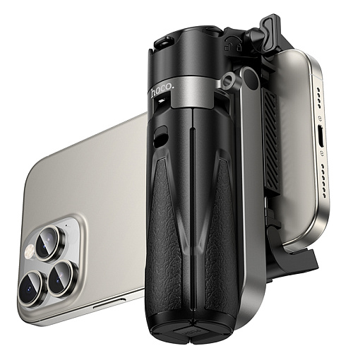 Селфи K27, HOCO, беспроводной трипод с пультом, для телефонов 4.5-7.0 дюймов, черный