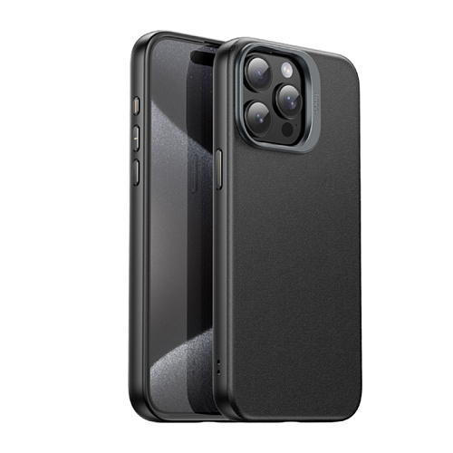 Чехол для iPhone 15 Pro Max, TPU+PU, Магнитный (MagSafe), AS8, HOCO, черный