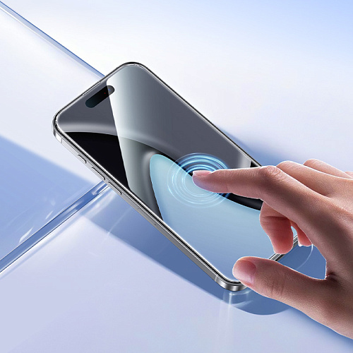 Защитное стекло для iPhone 16 Pro/17, A40, HOCO, прозрачность 95%, тонкая рамка