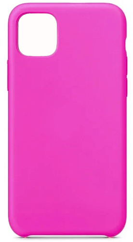 Чехол - накладка для iPhone 12/12 Pro (6.1), Silicon Case, малиновый