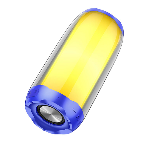 Колонка HC8 Pulsating colorful, Светится во время работы, HOCO, синий