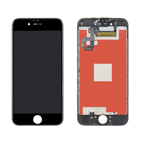 Дисплей iPhone 6S в сборе с тачскрином (черный), высокое качество (HC)