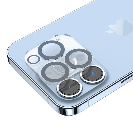 Защитное стекло на iPhone 13 Pro (6.1)/13 Pro Max (6.7) G13, HOCO, на заднюю камеру, черное