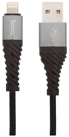 USB дата кабель Lightning, HOCO, X38, черный