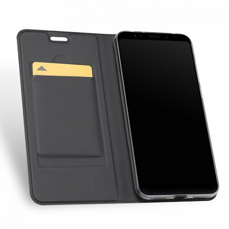 Чехол-книжка для Xiaomi Redmi 5, DU DU, боковой, серый