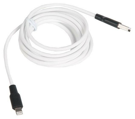 USB дата кабель Lightning, HOCO, X21 Plus, 2М, силиконовый, черно-белый
