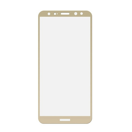 Защитное стекло на Huawei Mate 10 Lite/Nova 2I, 3D, золотой, X-CASE