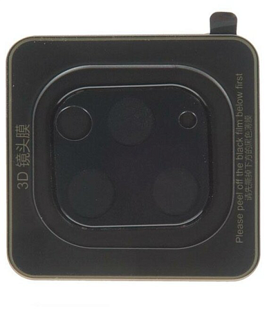 Защитное стекло на iPhone 11 Pro/11 Pro Max (A18), HOCO, на заднюю камеру, черное