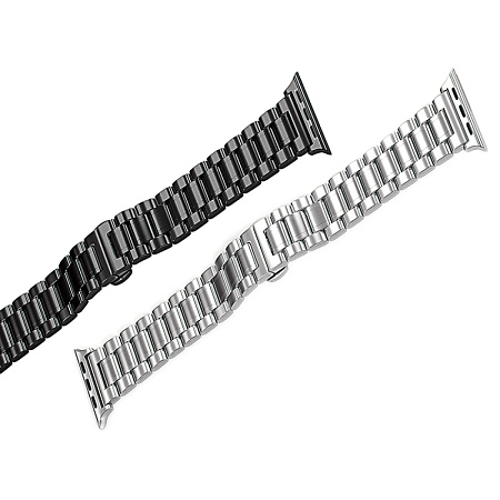 Ремешок на руку для Apple Watch 38/40/41/42 мм, HOCO, WA32, стальной, черный