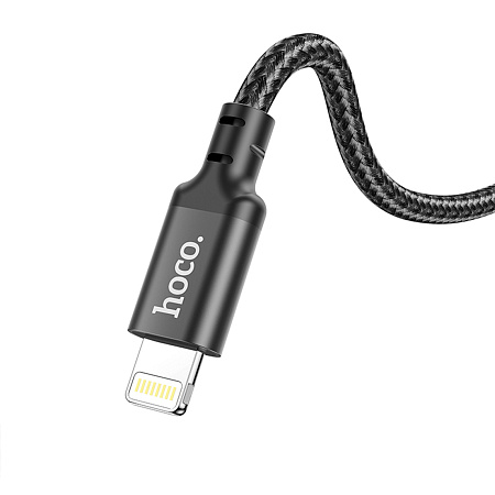 Кабель Lightning to Type-C (PD), HOCO, X14, 2м, черный