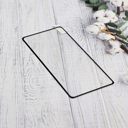 Защитное стекло на Google Pixel 7 Pro, полный клей, прозрачное с черной рамкой, X-CASE