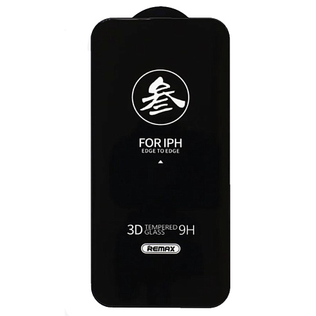 Защитное стекло на iPhone 14 Pro, REMAX, GL-27, черное