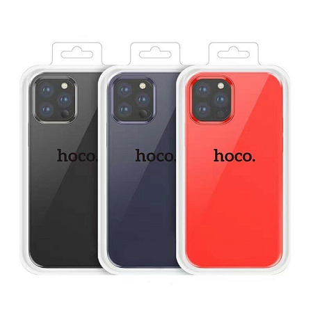 Чехол силиконовый для iPhone 13 (6.1), Pure series, HOCO, красный