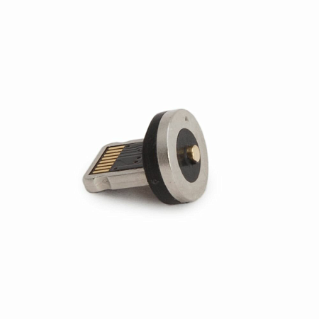 USB дата кабель Lightning, HOCO, U76, магнитный, черный