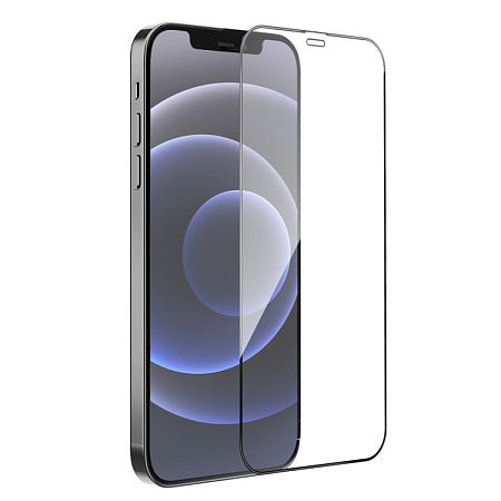Защитное стекло на iPhone 12 (6.1)/12 Pro (6.1) G16, HOCO, Guardian shield serie, черное