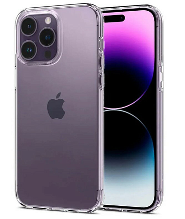 Чехол силиконовый для iPhone 14 Pro Max (6.7), X-CASE, прозрачный