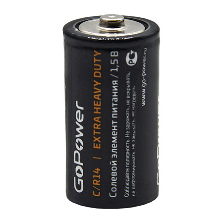 Элемент питания R14/2BL(SBBZ-C02B) GoPower (1 батарейка)