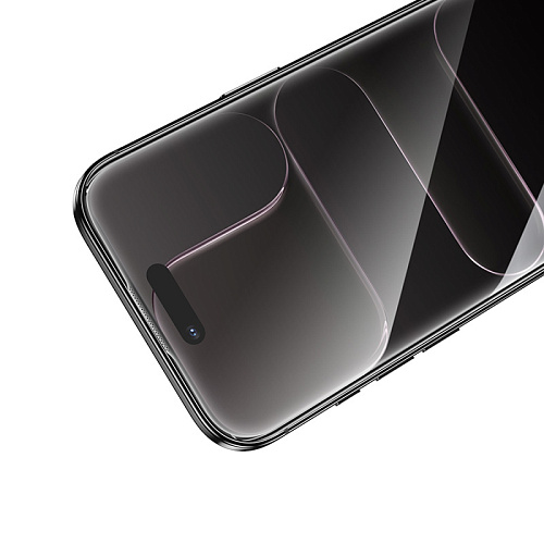 Защитное стекло для iPhone 17 Air, A777, HOCO, HD, рамка черная