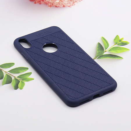 Чехол силиконовый для iPhone XS Max, Admire series protective case, HOCO, синий