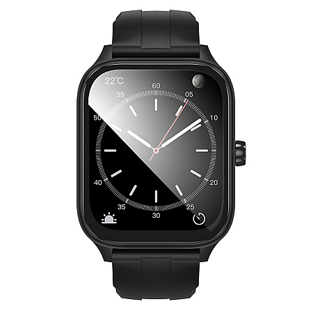 Умные часы Y27 спортивные Smart watch Hoco с поддержкой звонков, черные