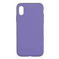 Чехол - накладка для iPhone XR, Silicon Case, без лого, сиреневый