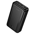 Универсальный Доп. Аккумулятор 20000mAh, J165A, HOCO, 2 USB (5V/2.0A), черный