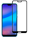 Защитное стекло на Huawei P20, Silk Screen 2.5D, черный, X-CASE