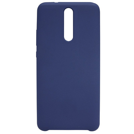 Чехол силиконовый для Xiaomi Redmi K20/K20 Pro/Mi 9T, Silicone case, синий